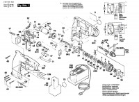 Bosch 0 601 921 581 GSR 12 VES Cordless Screwdriver 12 V / GB Spare Parts GSR12VES